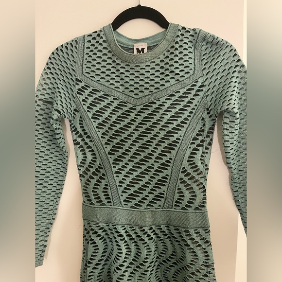 Missoni metallic green and black knit gown - Picture 3 of 3